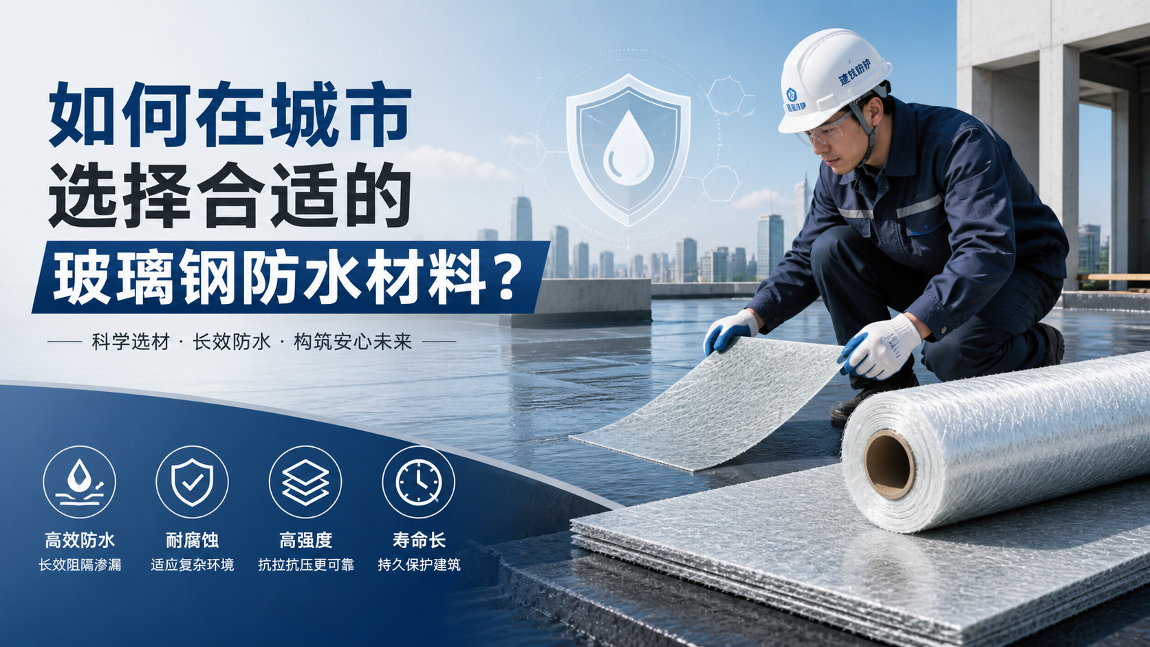 如何在长治选择合适的玻璃钢防水材料？