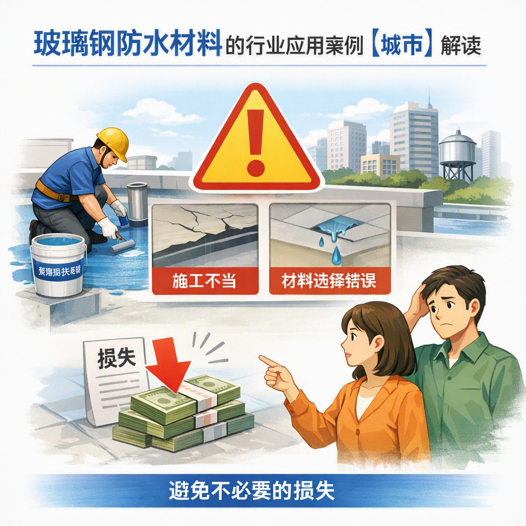 玻璃钢防水材料的行业应用案例，长治解读