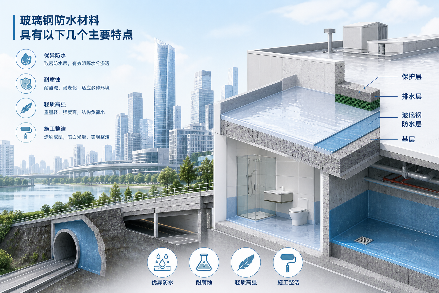 2023年玻璃钢防水材料市场趋势分析，关注 长治 发展