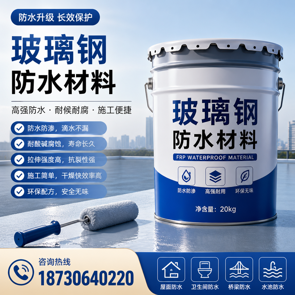 专家解析：玻璃钢防水材料的市场前景分析在 长治