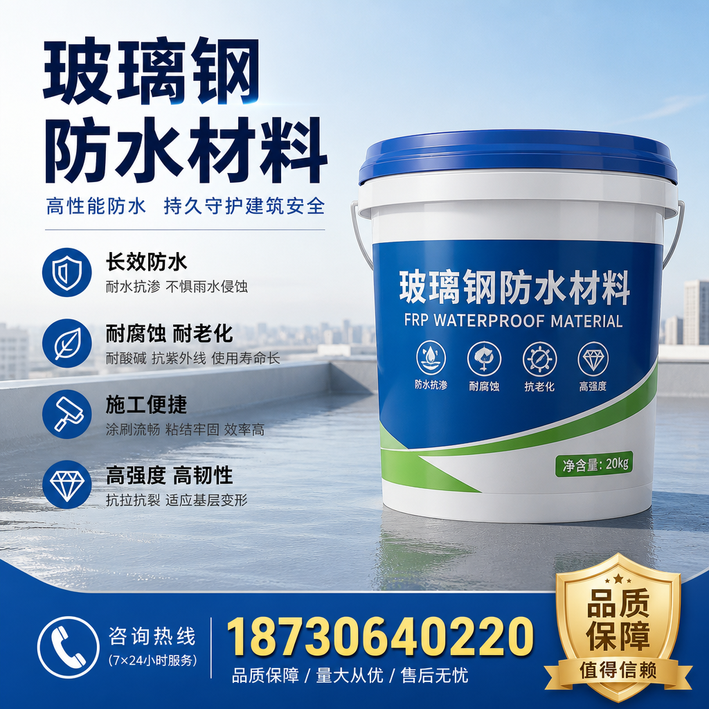 专家解析：玻璃钢防水材料的市场前景分析在 长治