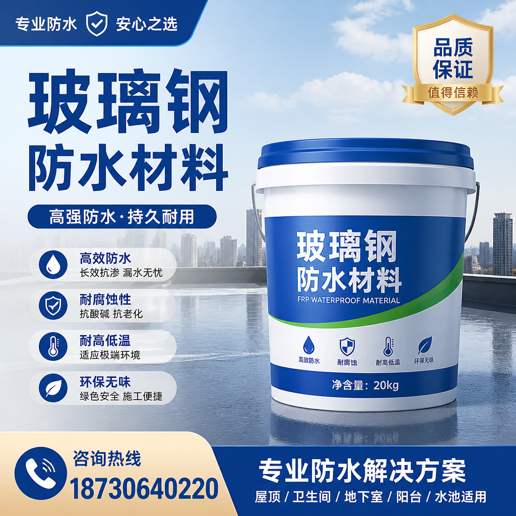 了解玻璃钢防水材料的市场趋势，长治 企业不可不知
